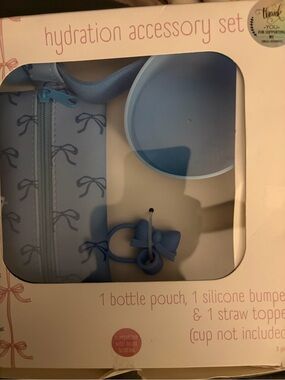 Tumbler , cup, Stanley  Accessory Set - Light Blue, NEW